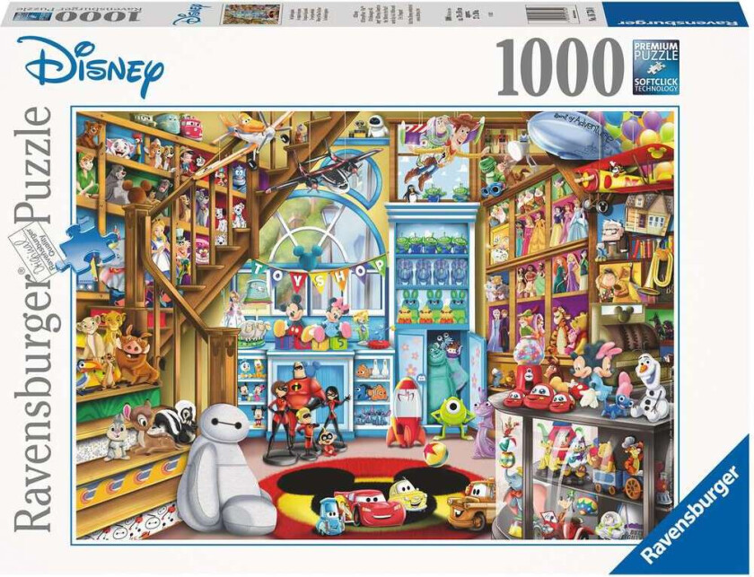 Puslespill 1000 Disney