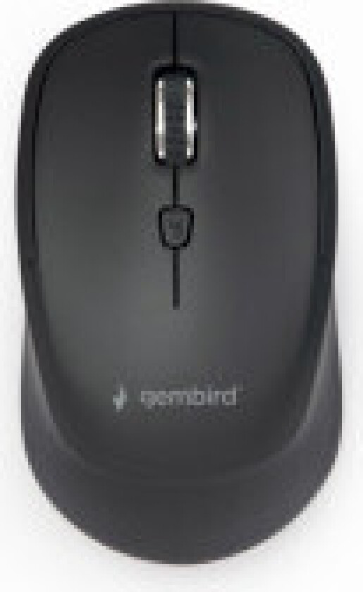 MUSW-4B-05 - mouse - 2.4 GHz - black - Mus - Optisk - 4 - Svart