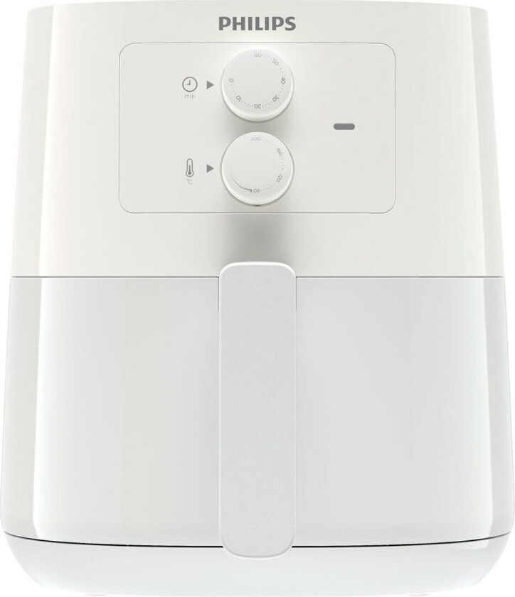 Essential HD9200 - Varmluftsteker - 4.1 liter - 1.4 kW - hvit/grå
