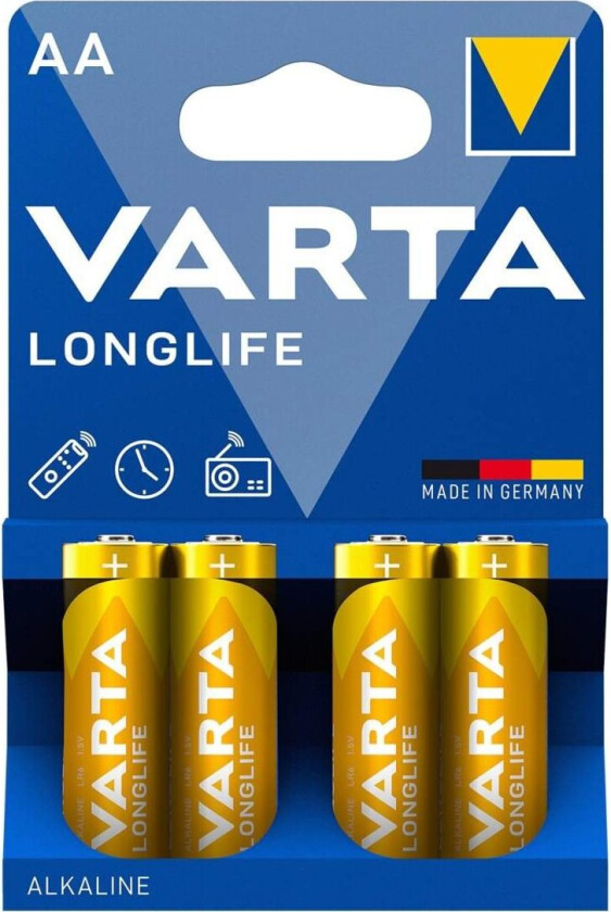 Varta Longlife - AA - 4-pk