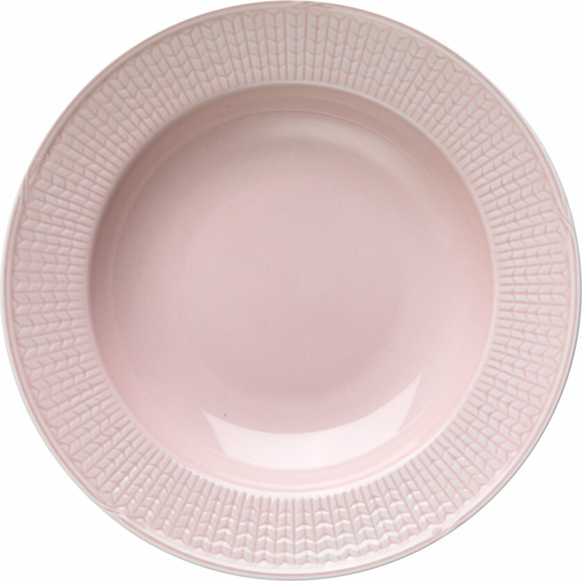 Swedish Grace dyp tallerken Ø25 cm Rosa