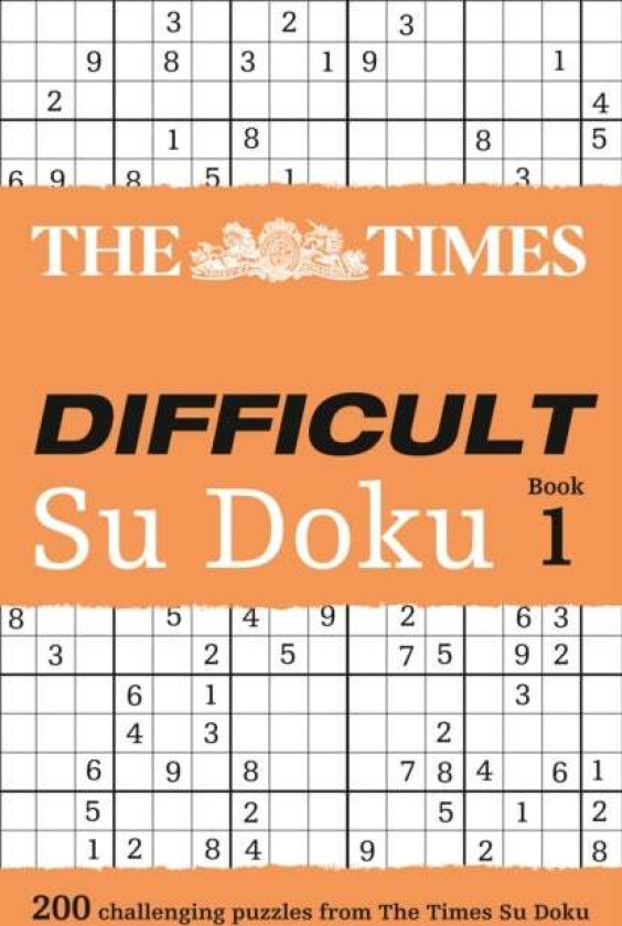 The Times Difficult Su Doku Book 1 av Times Mind Games