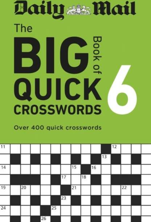 Daily Mail Big Book Of Quick Crosswords Volume 6 Av Daily Mail