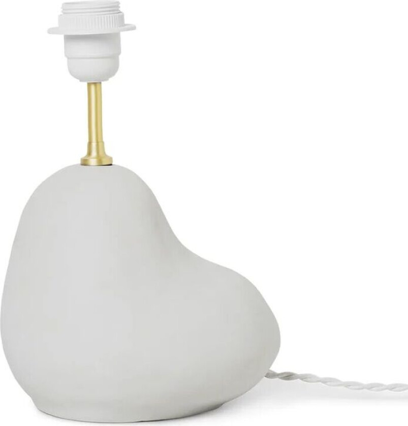 Hebe lampefot small Offwhite matt