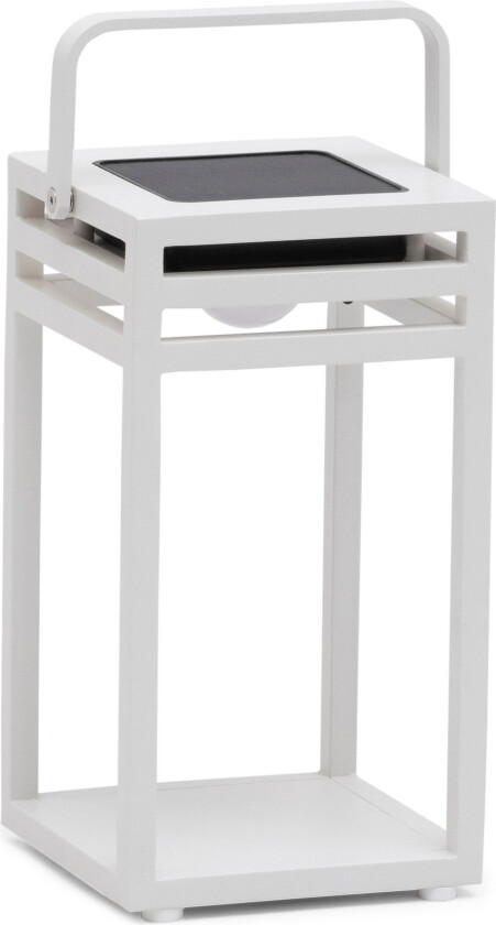 Solaryd Solcellelykt Lav Hvit