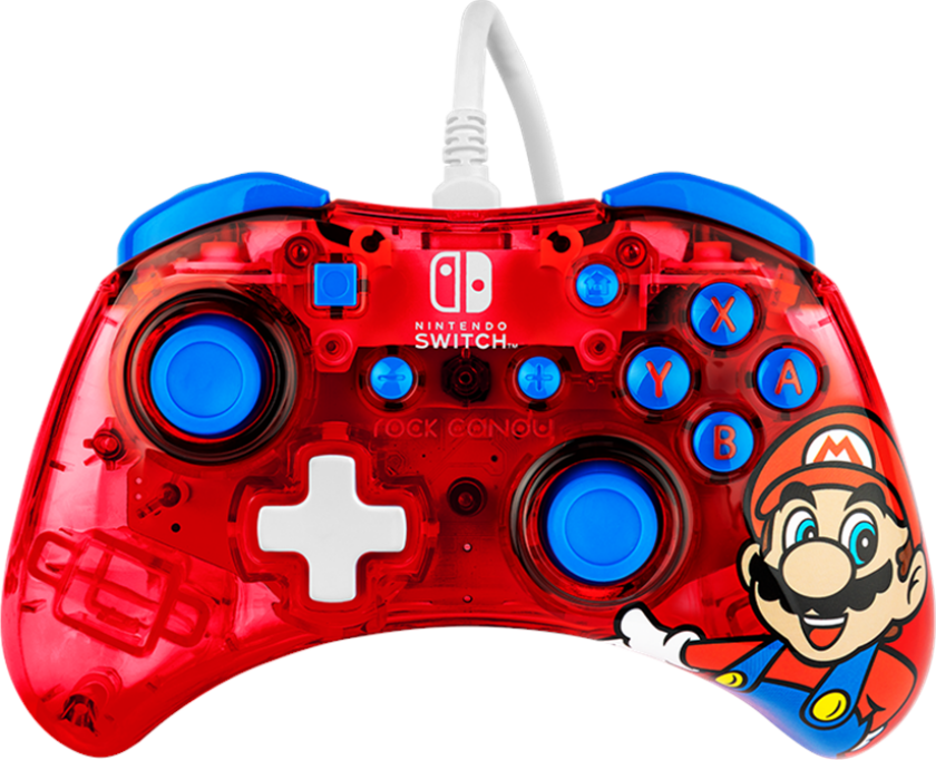 PDP Rock Wired Controller - Mario