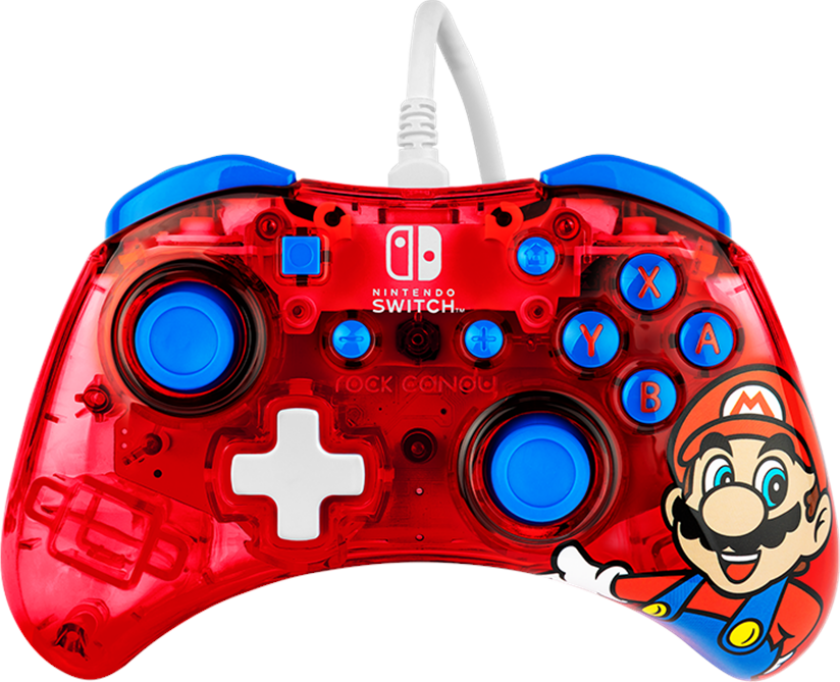 PDP Rock  Wired Controller - Mario