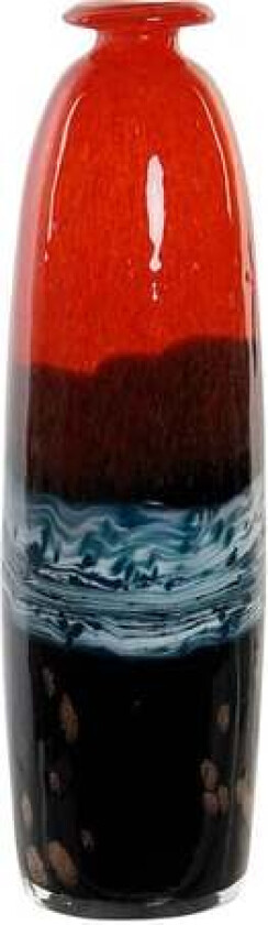 Vase DKD Home Decor 8424001722983 Rødt Glass