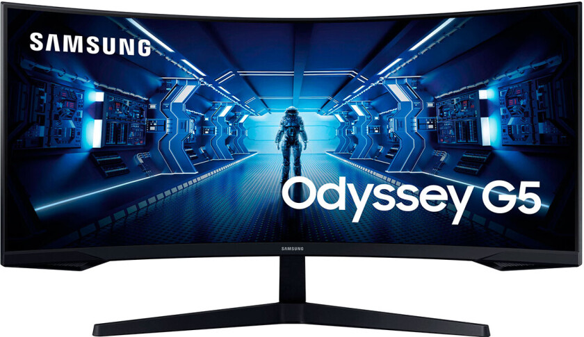 Odyssey C34G55TWWR 86,4 cm (34") 3440 x 1440 piksler UltraWide Quad HD LED Sort