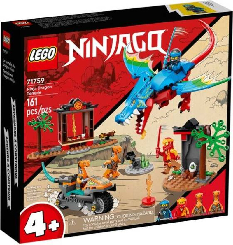 Lego Ninjasett med drage og tempel 71759