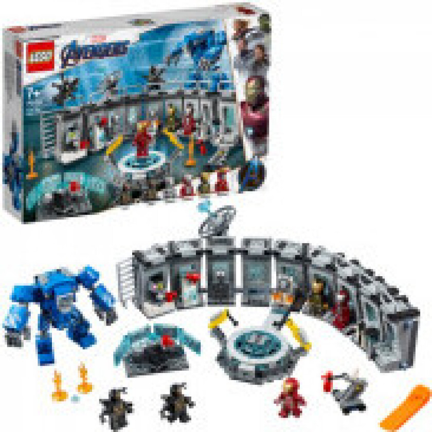 Lego 76125 Iron Mans våpensal