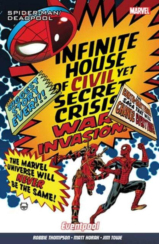 Spider-Man/deadpool Vol. 9: Eventpool Av Robbie Thompson