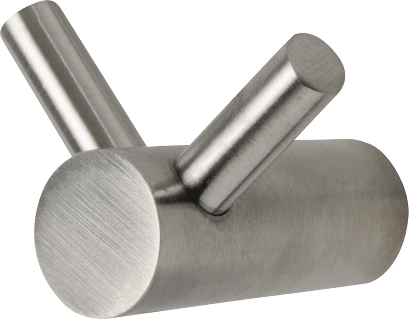 Home>it Knagg med 2 kroker "Y" rustfritt