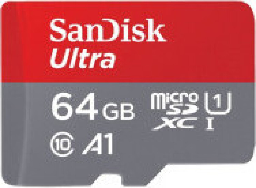 Ultra microSDXC 64GB 140MB/s A1 Class 10 UHS-I + SD Adapter