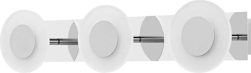 Smart+ Wifi Wave spejllampe, justerbar hvit, 3 lamper