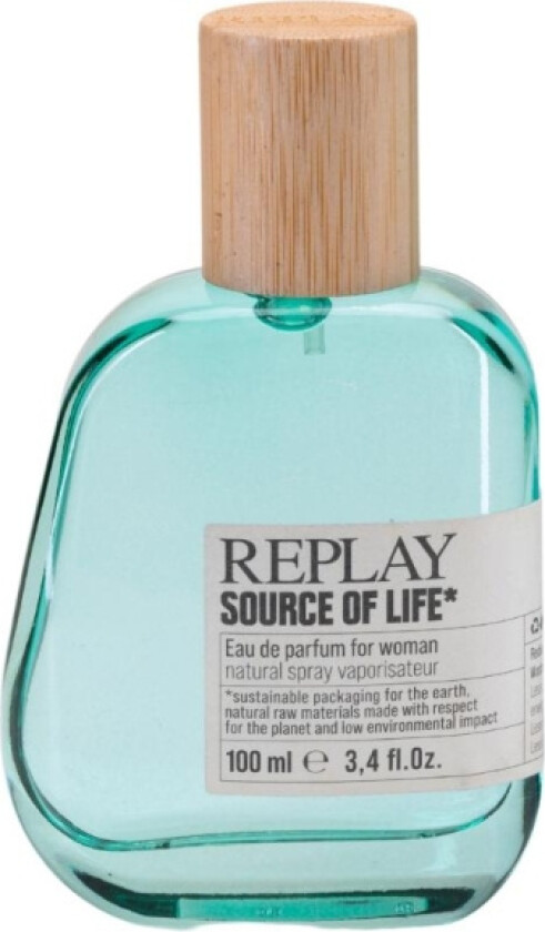 Replay Source Of Life Woman Edp 100ml