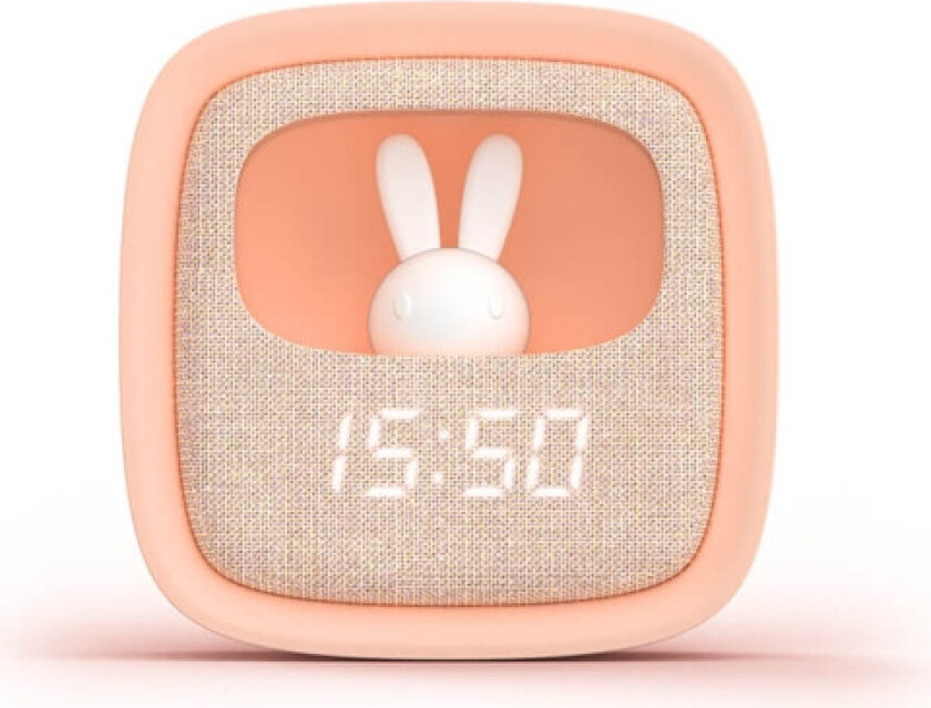 MOB Alarm Clock with Light Billy Clock Pink