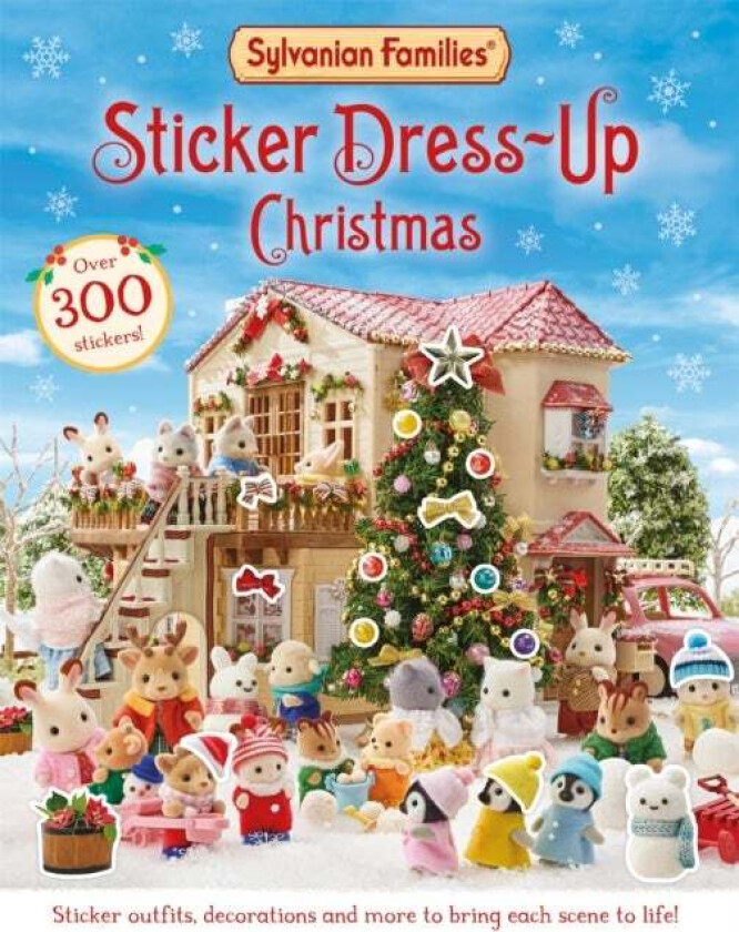 Sylvanian Families: Sticker Dress-Up Christmas av Macmillan Children's Books