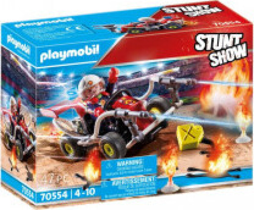 Playmobil Stuntshow - Brannvesenkart 70554