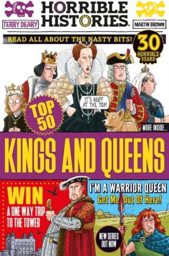 Top 50 Kings and Queens av Terry Deary