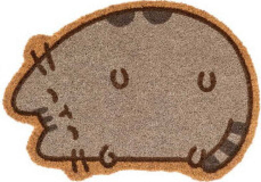 Pusheen - Katteformet dørmatte (40 x 60 cm)