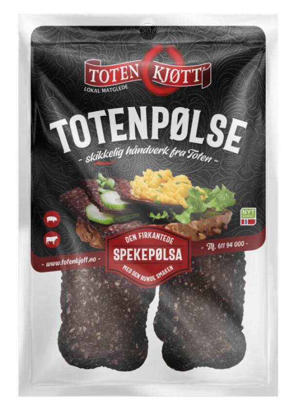 Toten Kjøtt Totenpølse 100g