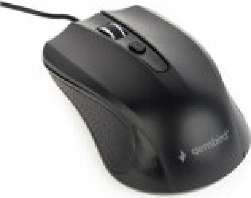 MUS-4B-01 - mouse - USB - black - Mus - Optisk - 4 - Svart