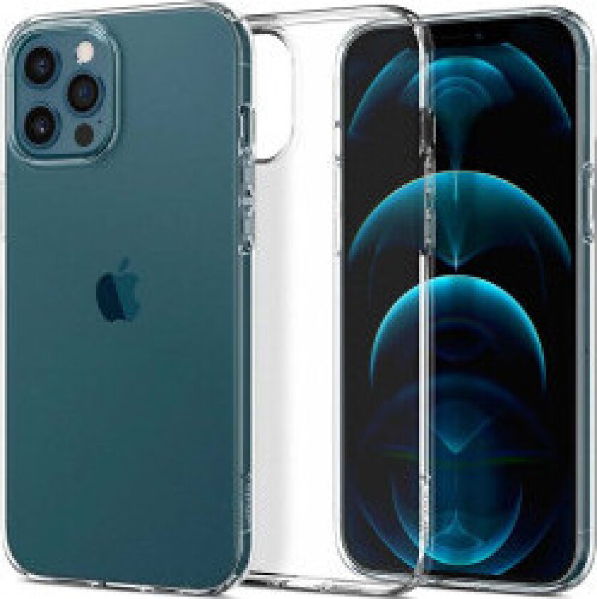iPhone 12 / 12 Pro Liquid Crystal Deksel - Gjennomsiktig