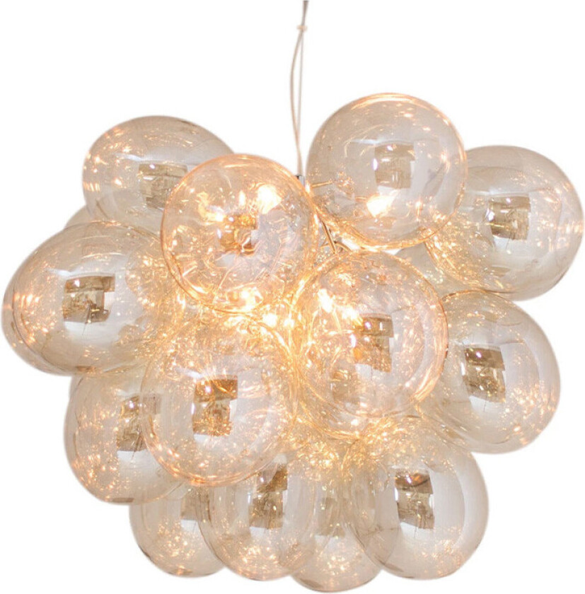 Gross Grande taklampe amber