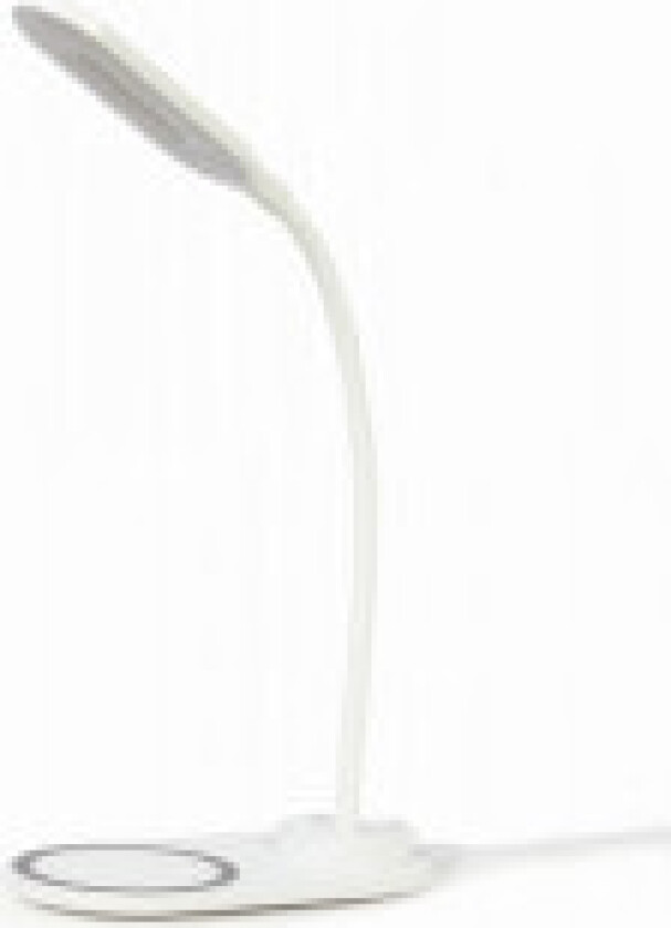 Skrivebordslampe GEMBIRD TA-WPC10-LED-01-W Hvit