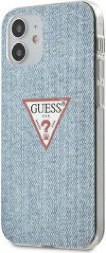 Guess Guess GUHCP12SPCUJULLB iPhone 12 5,4 niebieski/light blue hardcase Jeans Collection