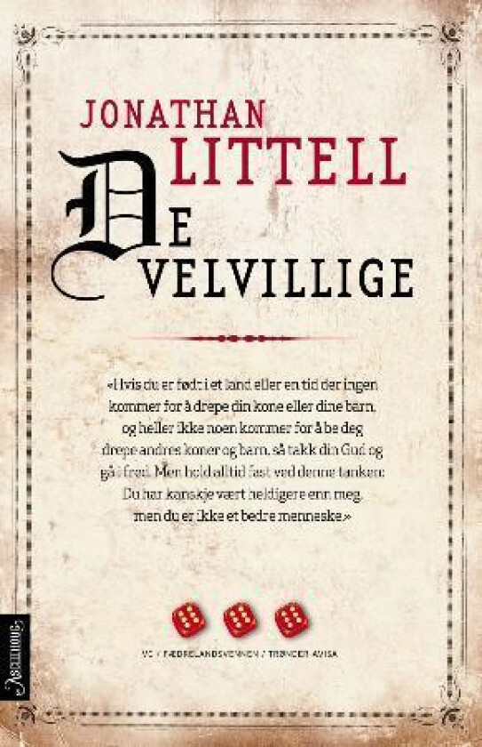 De velvillige av Jonathan Littell