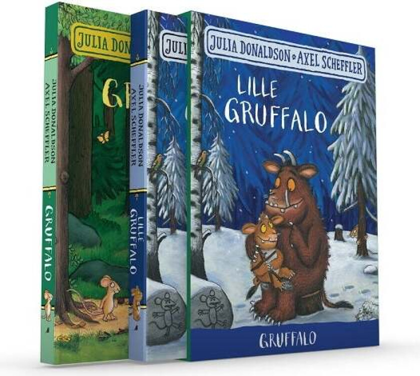 Gruffalo ; Lille Gruffalo av Julia Donaldson
