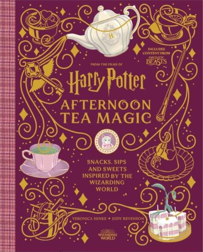 Harry Potter Afternoon Tea Magic Av Veronica Hinke, Jody Revenson