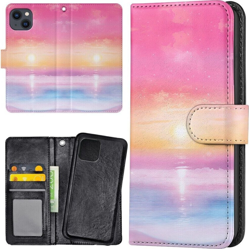 iPhone 14 - Lommebok Deksel Sunset