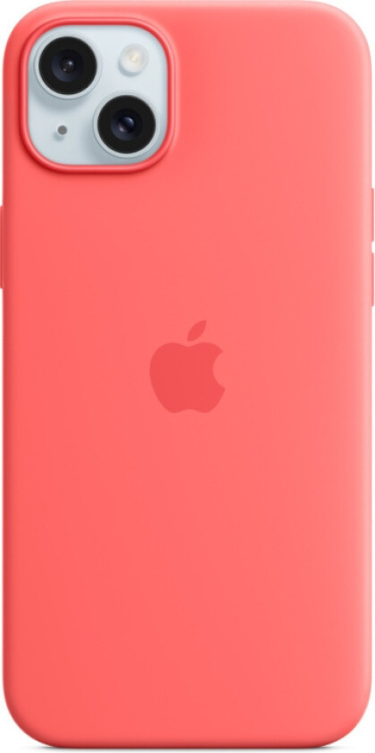 iPhone 15 Plus Silicone Case with MagSafe - Guava