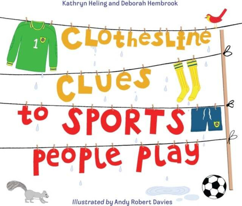 Clothesline Clues to Sports People Play av Kathryn Heling, Deborah Hembrook