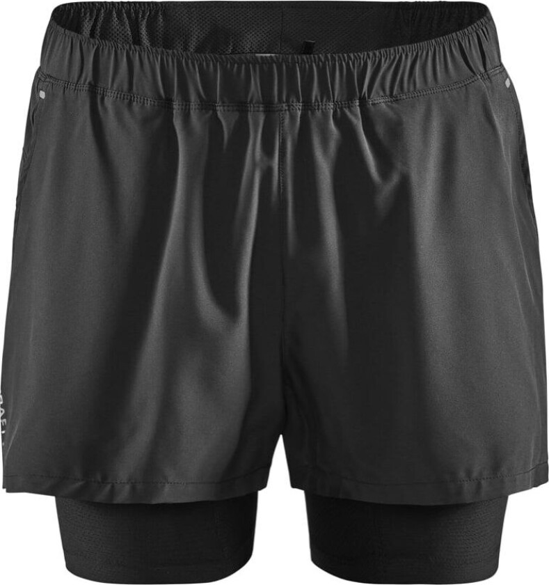 Adv Essence 2-In-1 Stretch Shorts Herre Black S