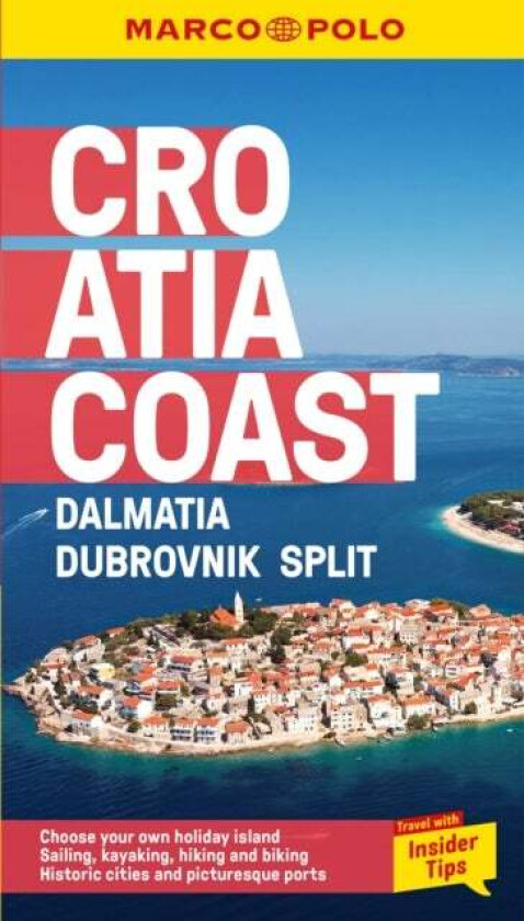 Croatia Coast Marco Polo Pocket Travel Guide - with pull out map av Marco Polo