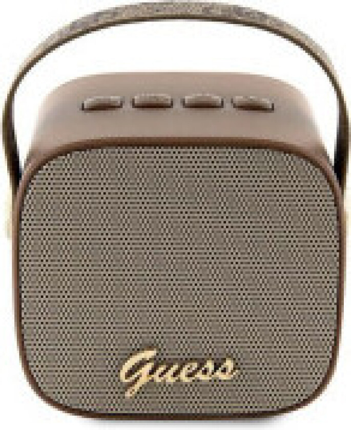 Guess Høyttaler Mini Bluetooth Speaker Brun