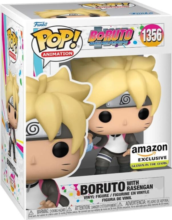 Pop! Vinyl Exclusive Boruto med Rasengan figur