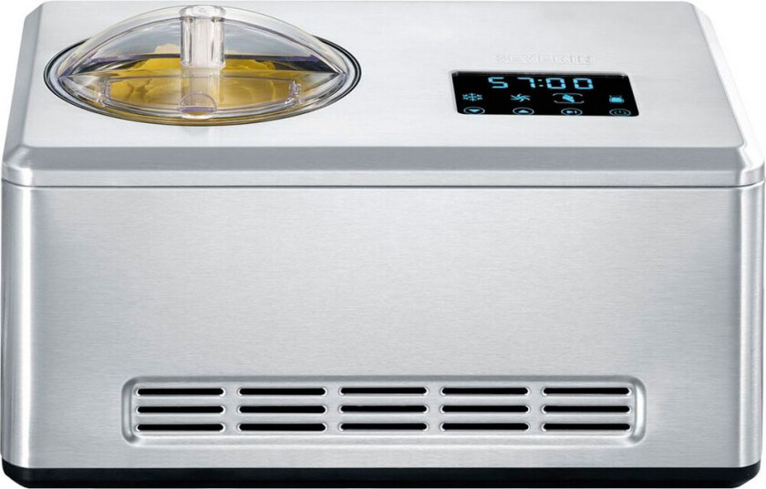 Severin EZ 7405 - Iskremmaskin - 2 liter - 180 W - børstet rustfritt stål