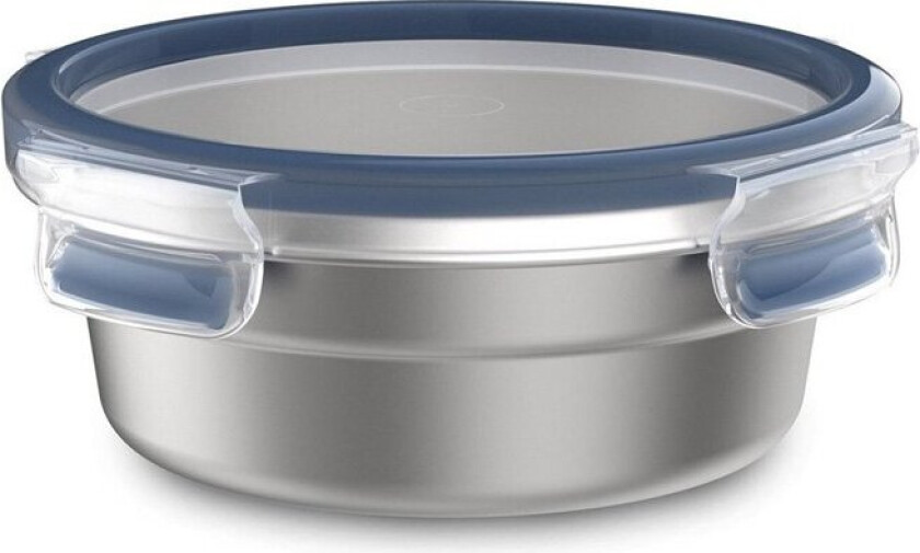 MasterSeal rustfritt stål matboks rund 0,7 L