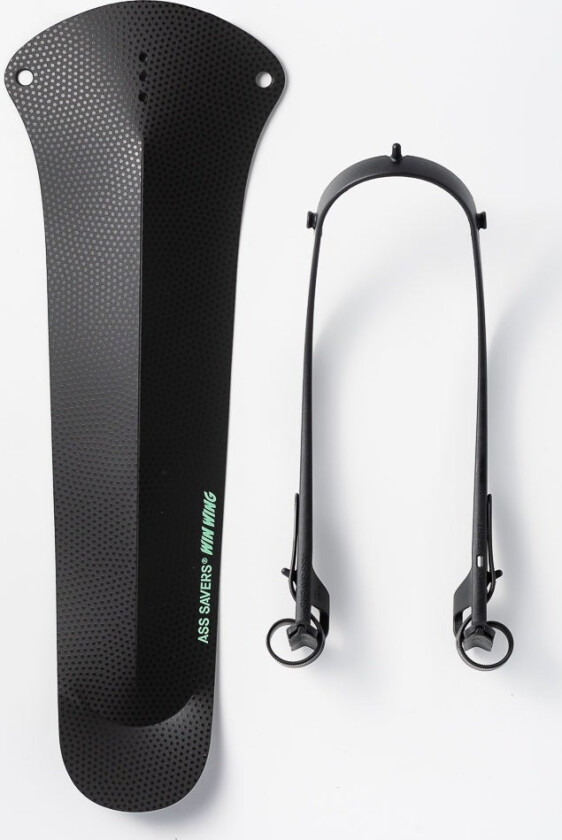 ASS SAVERS Win Wing Gravel, Black, bakskjerm BLACK