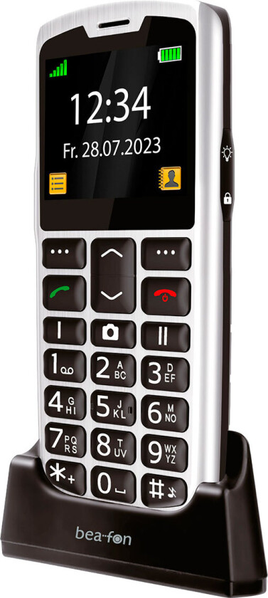 Bea-fon Silver Line SL260 - silver/black - feature phone - GSM