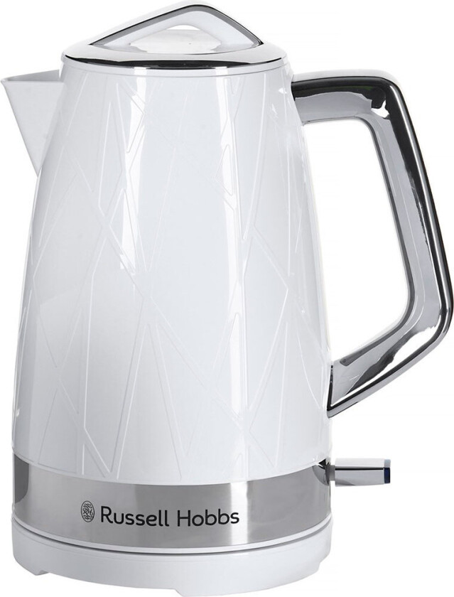Vannkoker Structure Kettle - Hvit med ståldetaljer - 2400 W