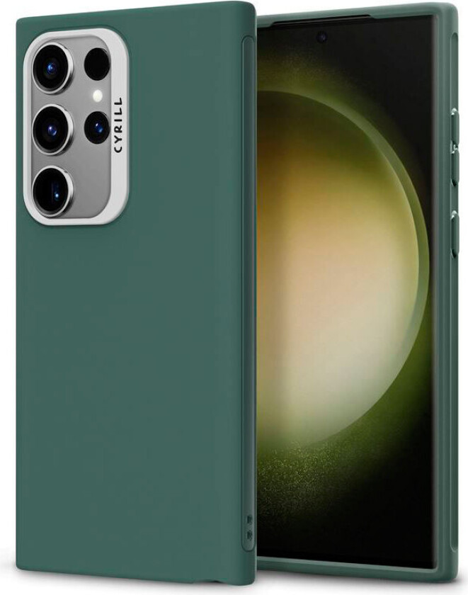 Samsung Galaxy S24 Ultra Spigen Color Mag Bakdeksel - Grønn
