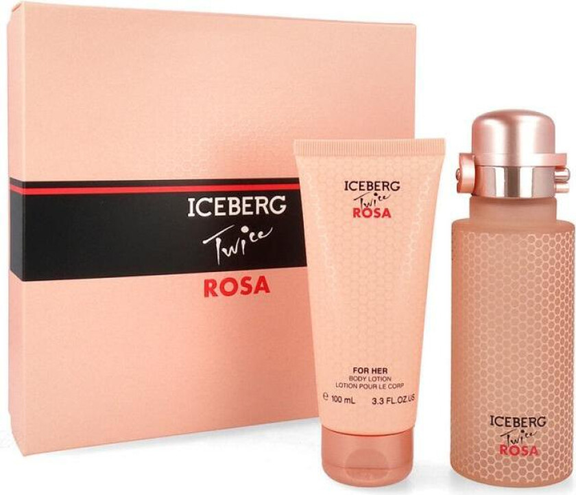 Twice Rosa For Her Gift Set Edt 125ml + 100ml Body Lotion