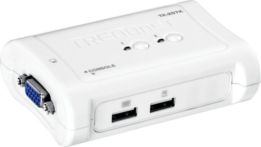 2-Port USB KVM Switch / Kabler