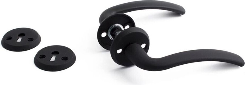 Dørvrider oslo innv sort pp dt 38-42 mm